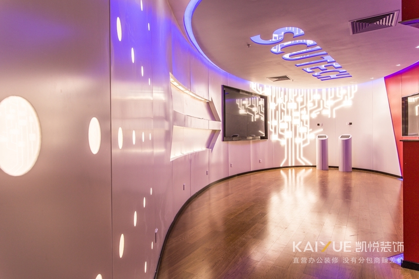 办公室装修实景图片