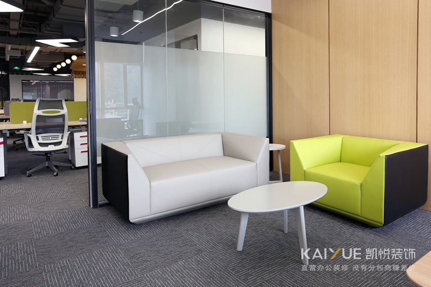 办公室装修实景图片