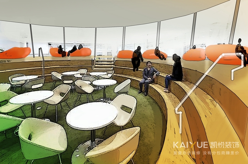 办公室装修效果图