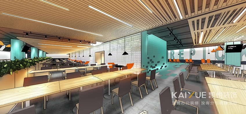 办公室装修效果图