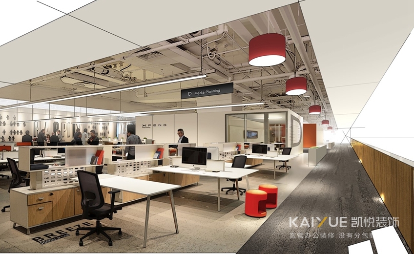 办公室装修效果图