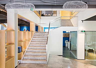 信源物流天河区办公室装修实景