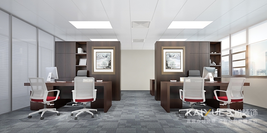 办公装修设计-办公区 办公装修设计-办公区