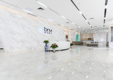 保瑞医疗办公室装修设计实景图