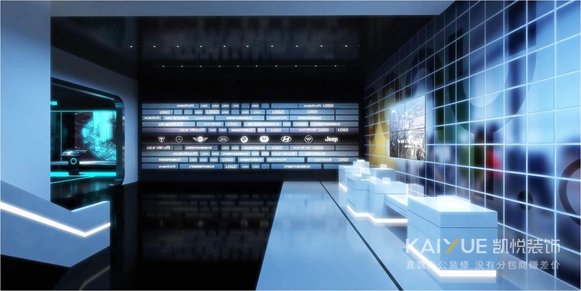 小马智行展厅装修设计