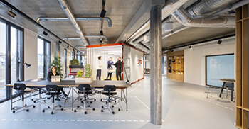 办公楼装修整体划分设计动线