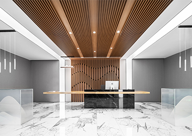 恒德建材办公室装修完工实景