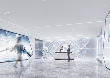 纬创资通企业展厅设计装修