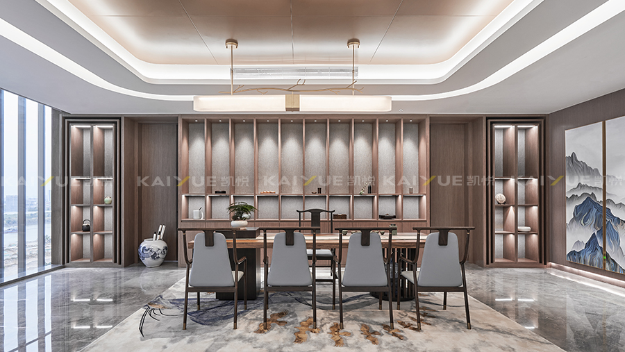 接待区装修完工实景 接待区装修完工实景